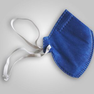 Máscara facial azul